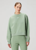 Bisiklet Yaka Sweatshirt - Yeşil