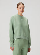 Bisiklet Yaka Sweatshirt - Yeşil