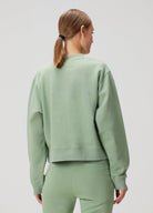 Bisiklet Yaka Sweatshirt - Yeşil