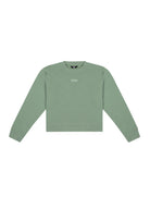 Bisiklet Yaka Sweatshirt - Yeşil