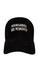 Boundaries Are Removed Süet Deri Şapka