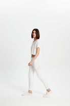 Crop T-Shirt - Beyaz