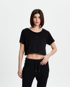 Crop T-Shirt - Siyah