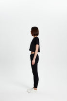 Crop T-Shirt - Siyah
