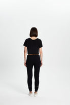 Crop T-Shirt - Siyah