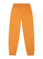 Denim Boyfriend Pantolon - Beyaz/Turuncu