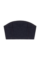 Denim Bralet - Lacivert/Mavi