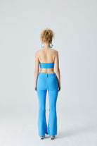 Denim Bralet - Lacivert/Mavi