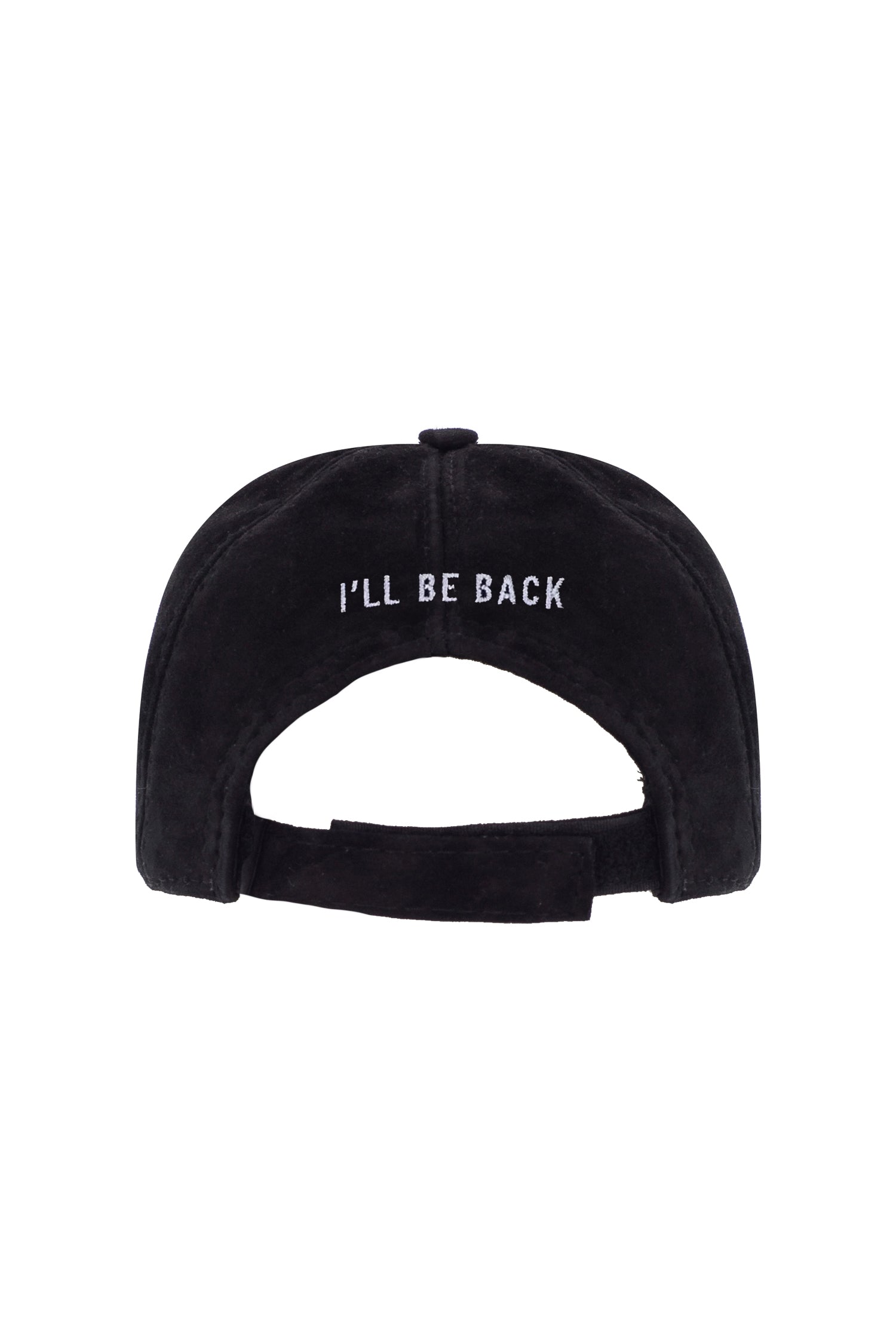 I'Ll Be Back Süet Deri Şapka