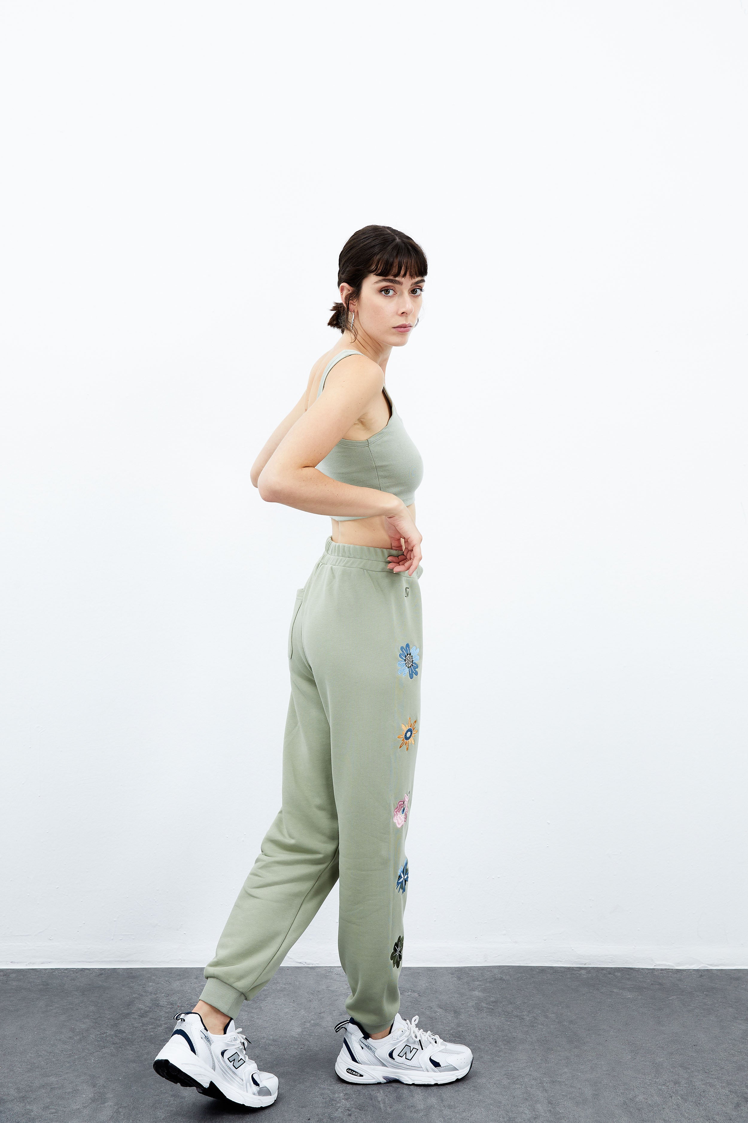 Iris Tank Top - Su Yeşili