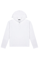 Kapüşonlu Sweatshirt - Beyaz