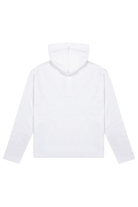 Kapüşonlu Sweatshirt - Beyaz