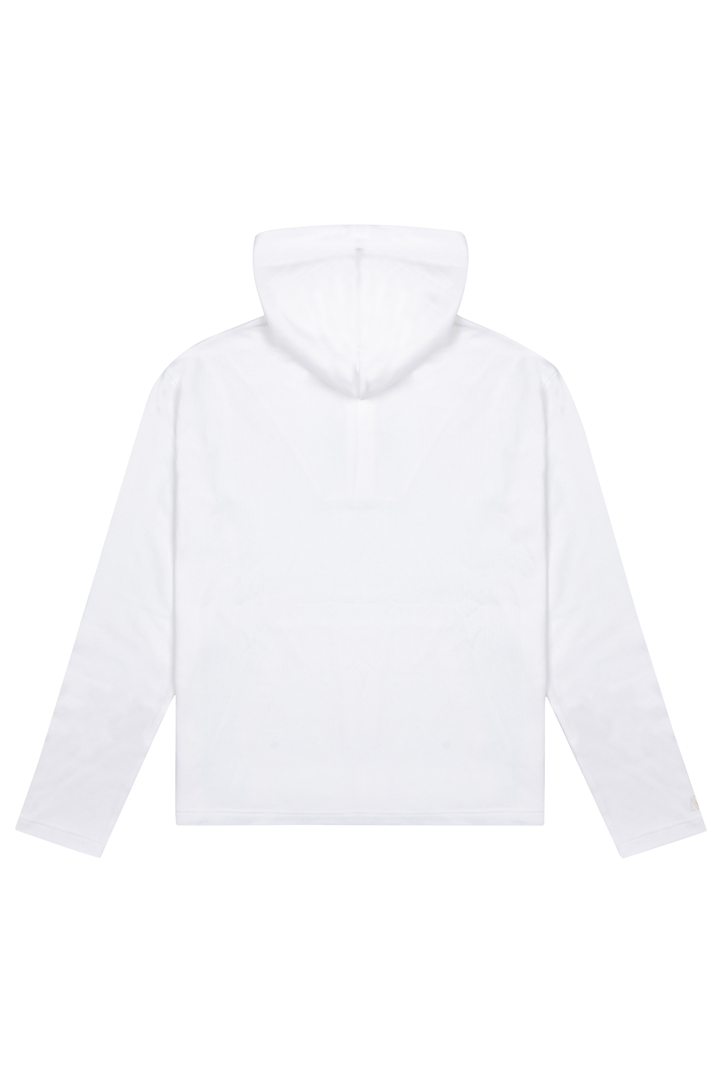 Kapüşonlu Sweatshirt - Beyaz