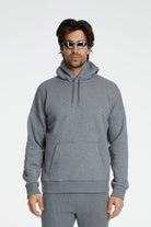 Kapüşonlu Sweatshirt - Gri