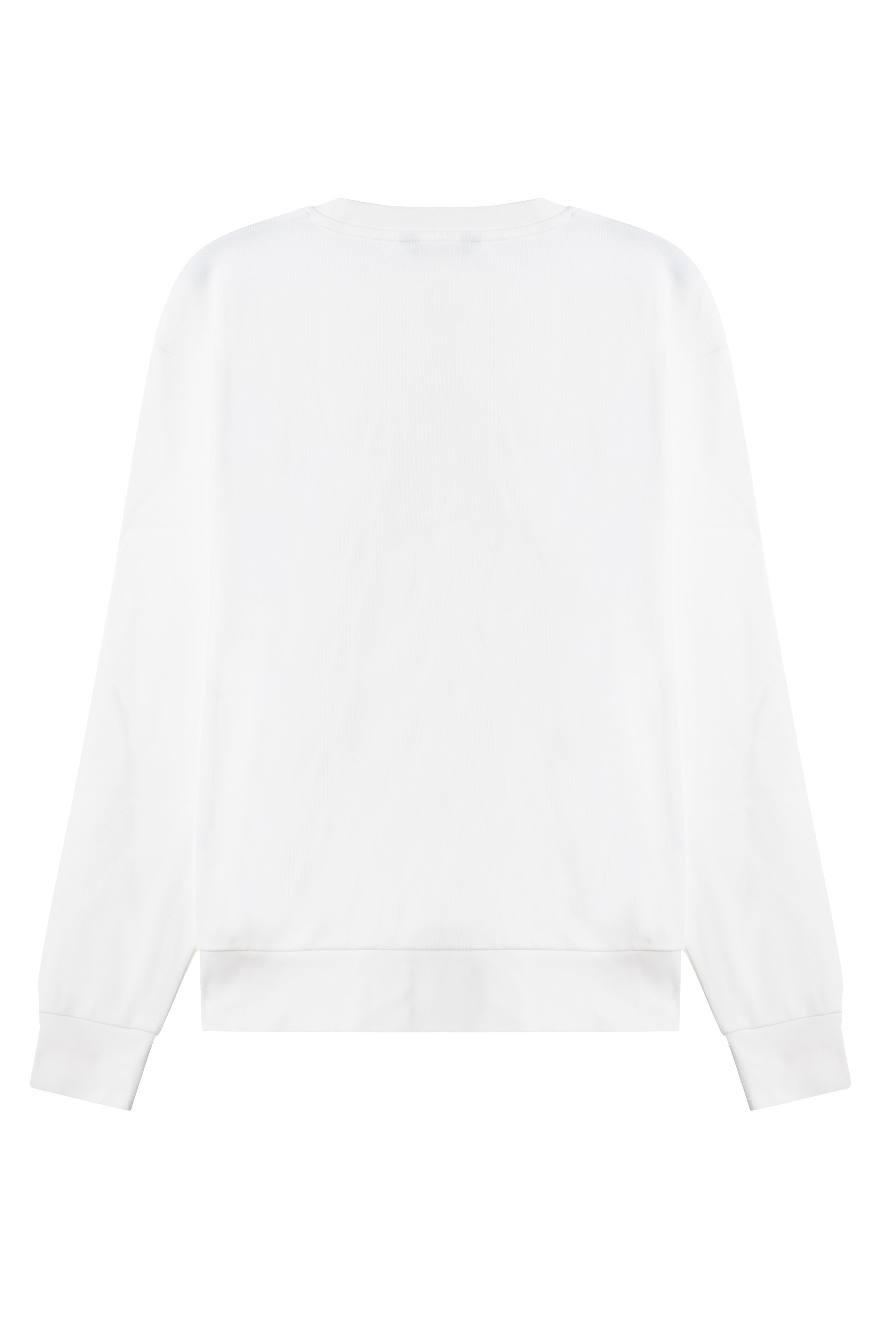 Kırık Beyaz Paraguay Nakışlı Yuvarlak Yaka Sweatshirt