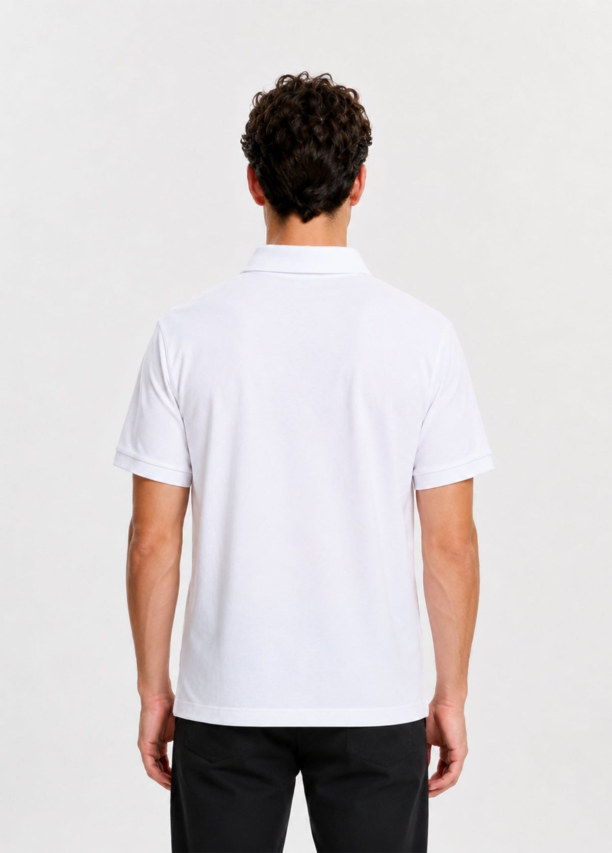 Beyaz Short Sleeve Polo