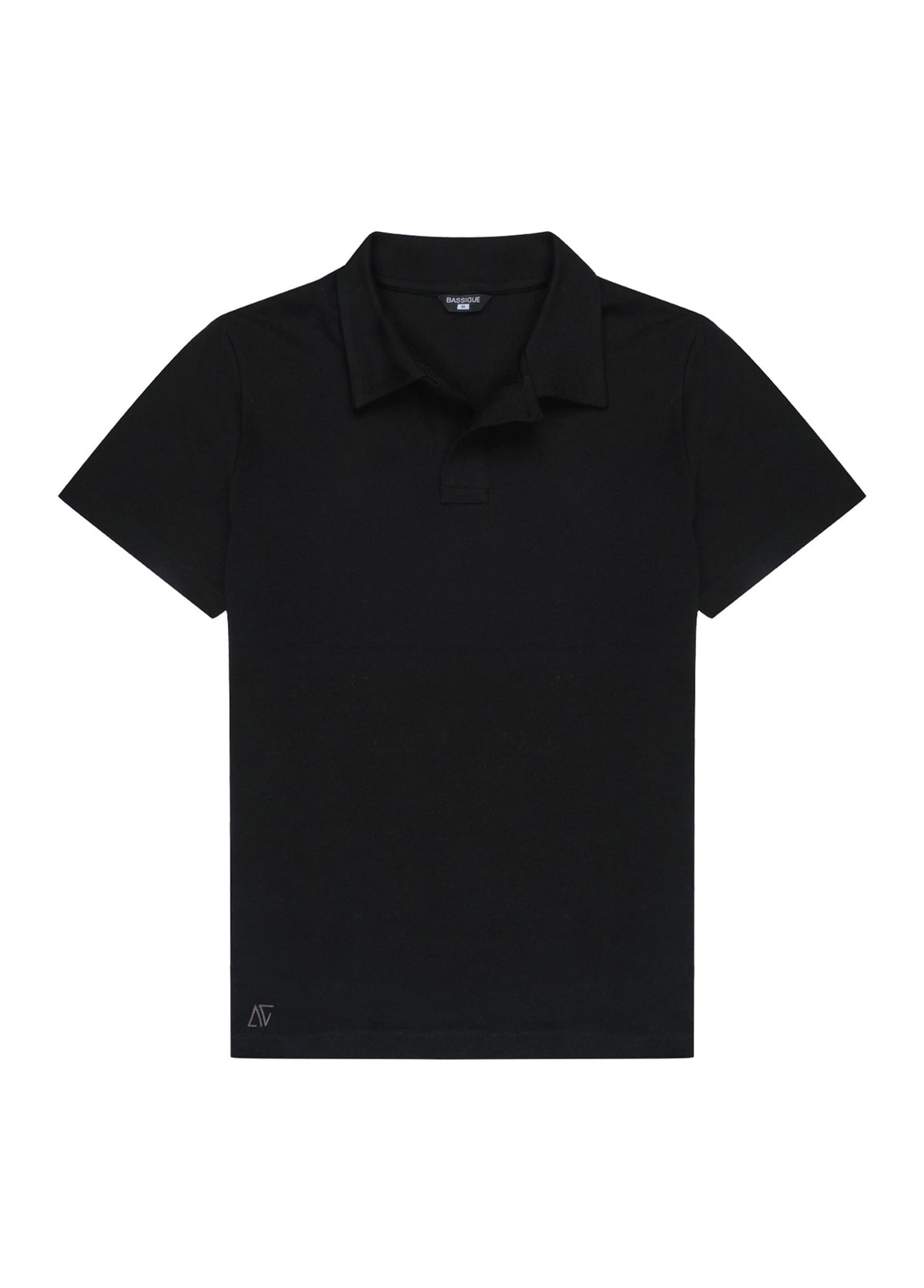 Siyah Short Sleeve Polo