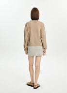 Klasik Bisiklet Yaka Sweatshirt