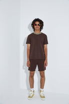 Knit T-Shirt - Kahverengi