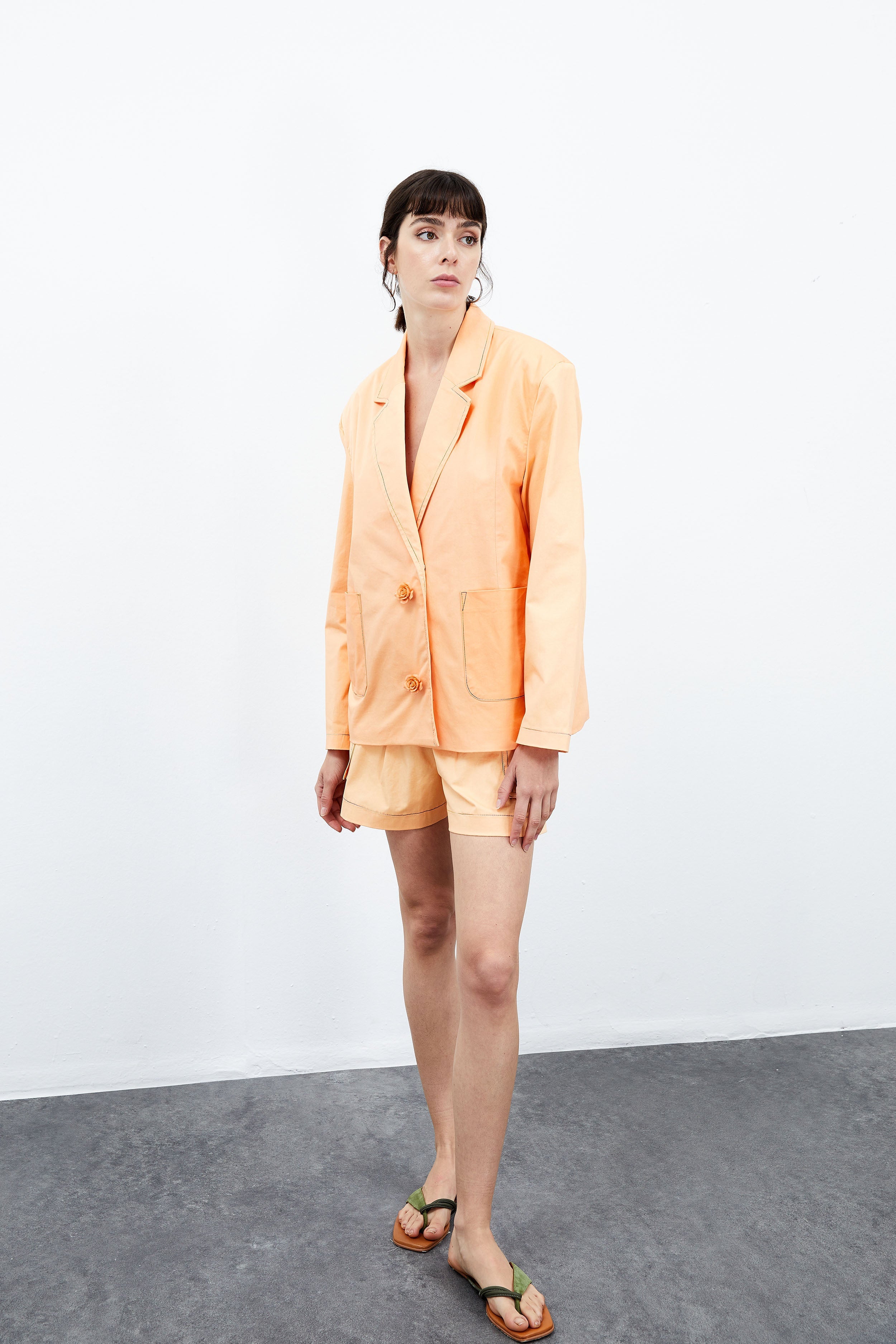 Magnolia Blazer - Turuncu