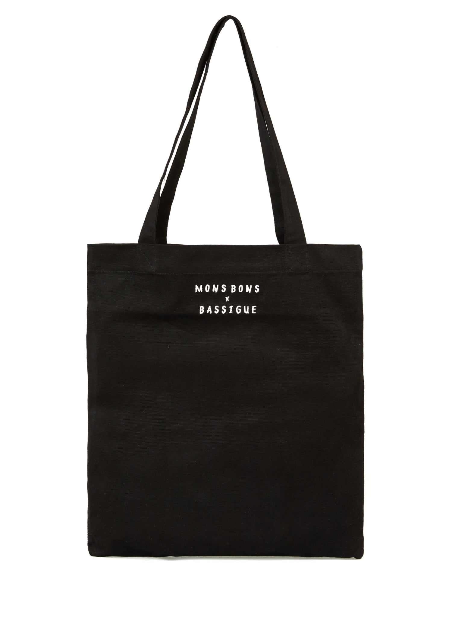 Mons Bons X Bassigue Siyah Kumaş Çanta