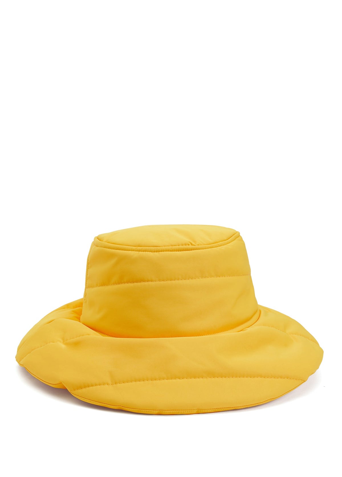 Mons Bons X Bassigue Sarı Puffer Bucket Şapka