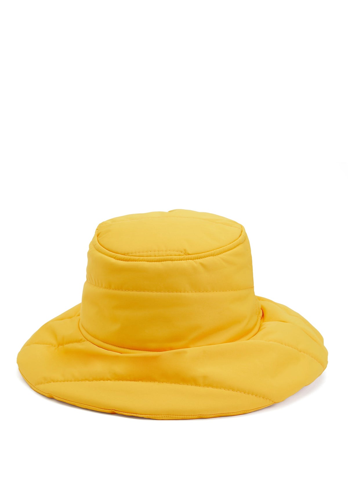 Mons Bons X Bassigue Sarı Puffer Bucket Şapka