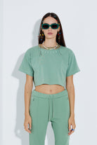Crop T-Shirt - Yeşil