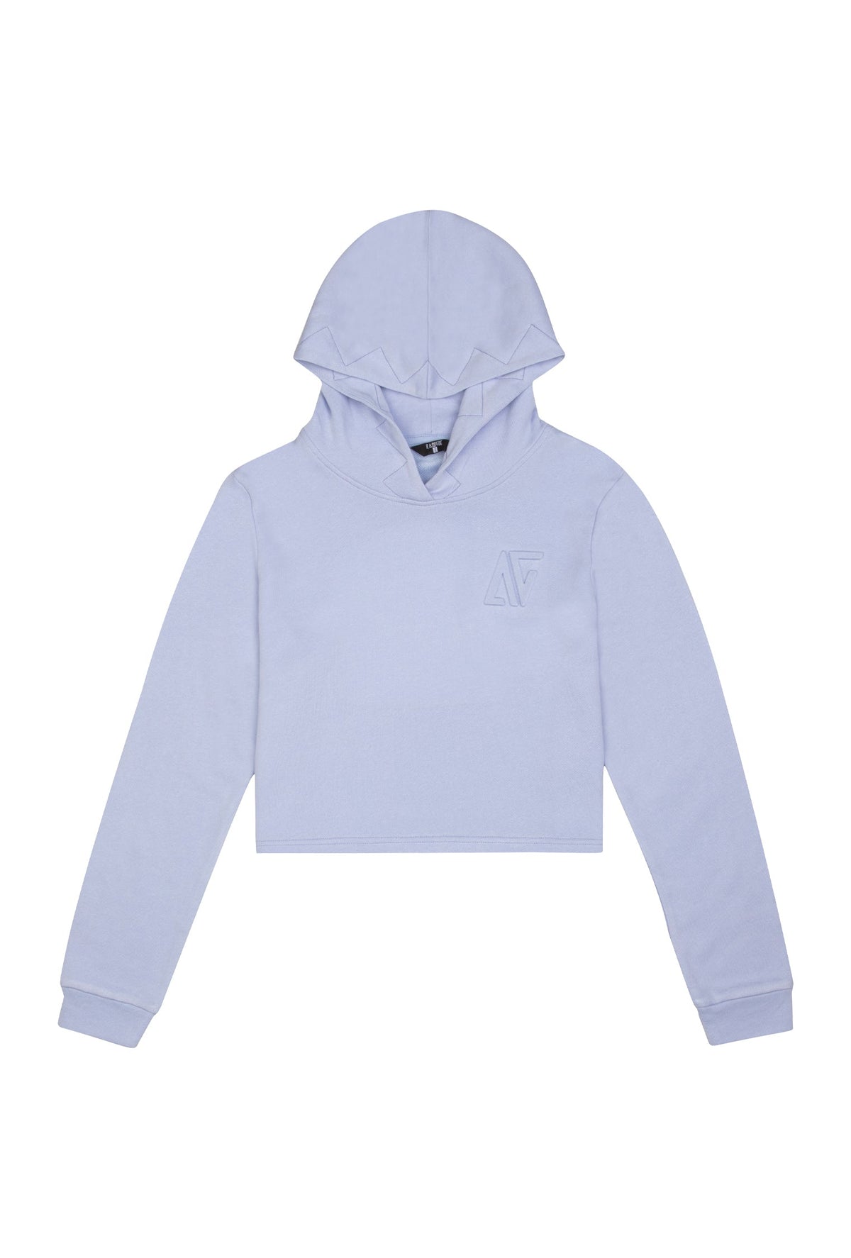 Sırtı Açık Kapüşonlu Sweatshirt - Lila