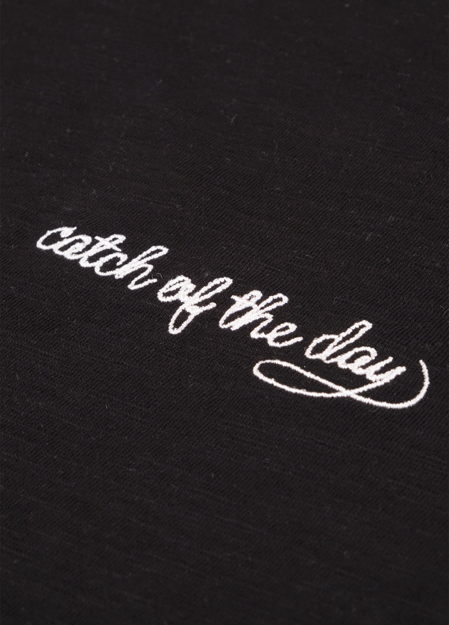 Siyah Catch Of The Day T-Shirt
