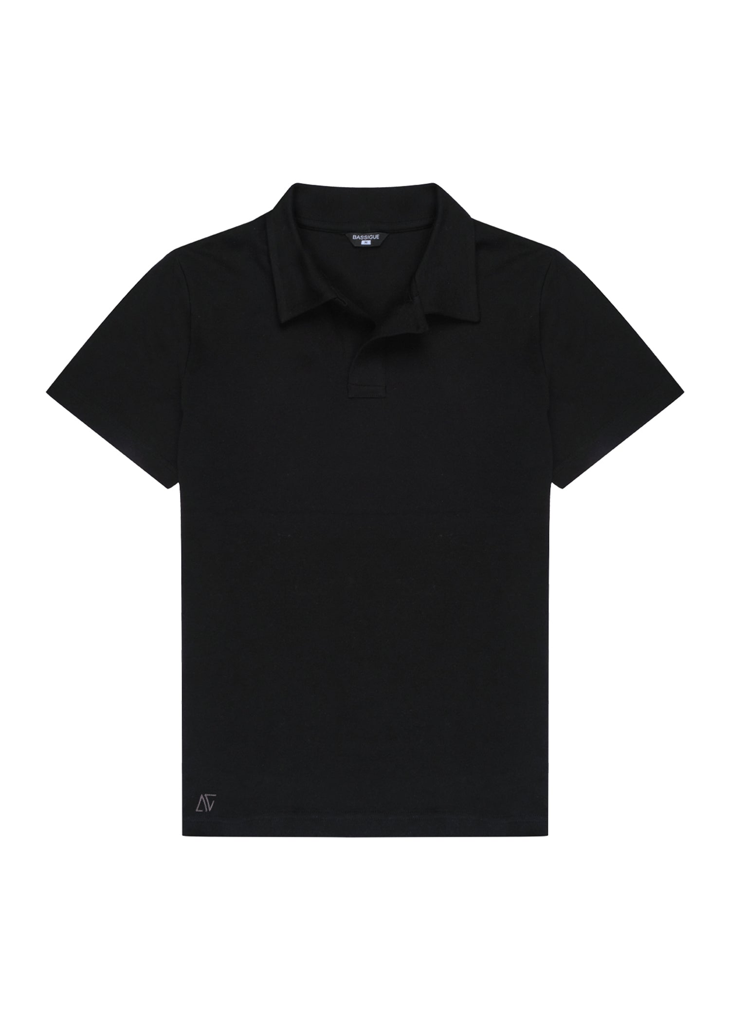 Siyah Short Sleeve Polo