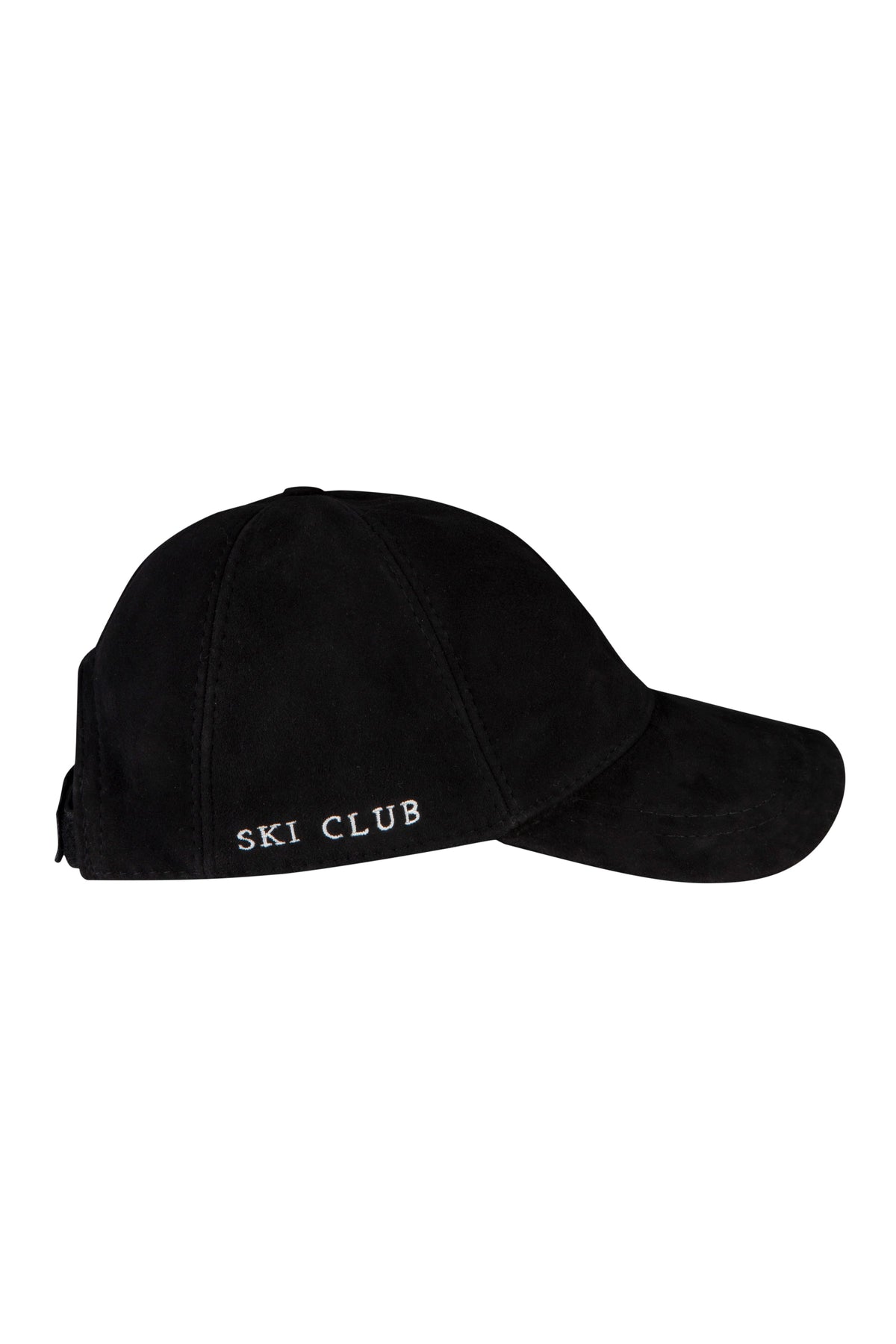 Ski Club Süet Deri Şapka