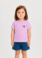 Unisex Çocuk Pembe Octopus T-Shirt