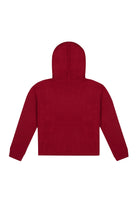 Waffle Oversize Sweatshirt - Kırmızı