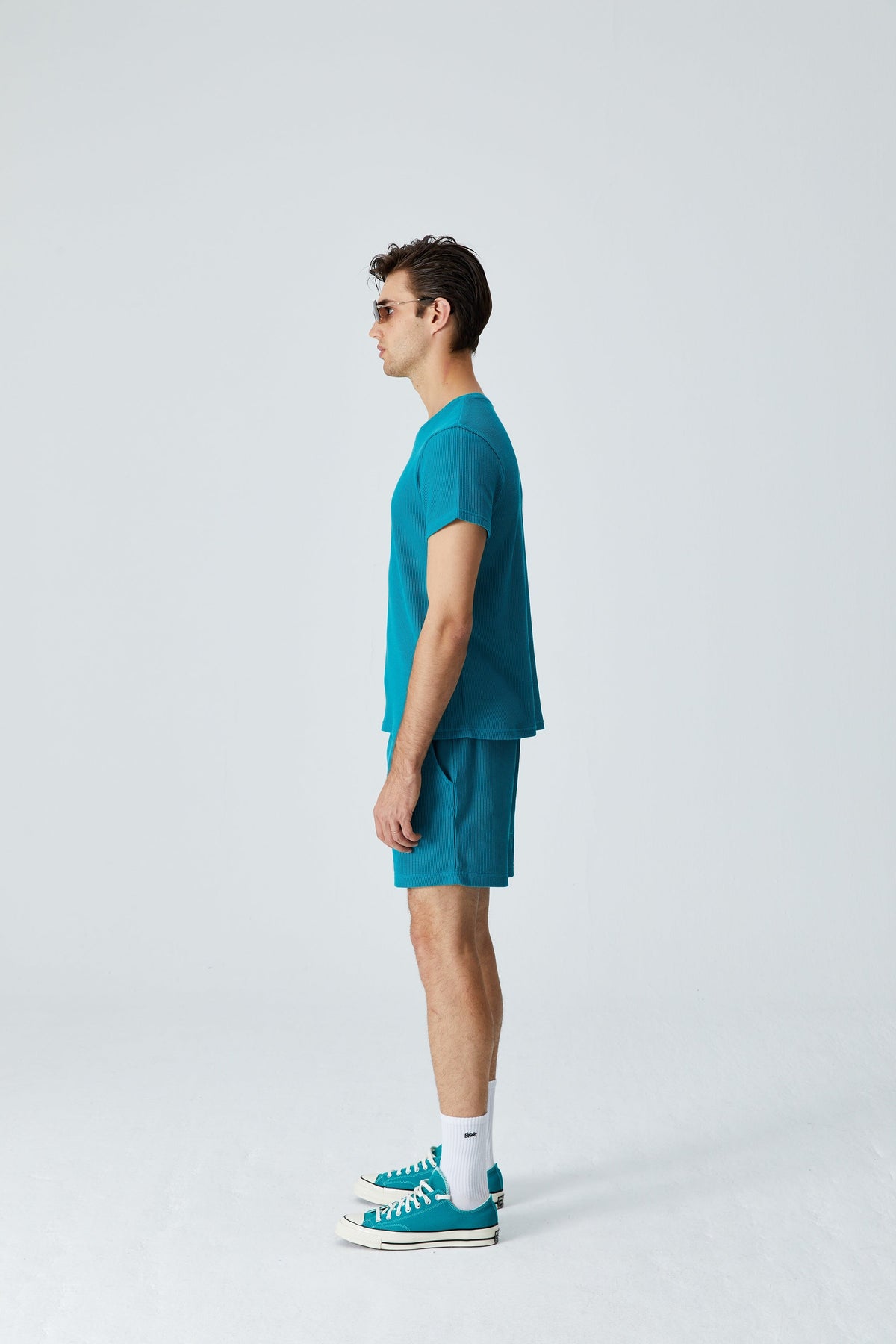Waffle T-Shirt - Yeşil