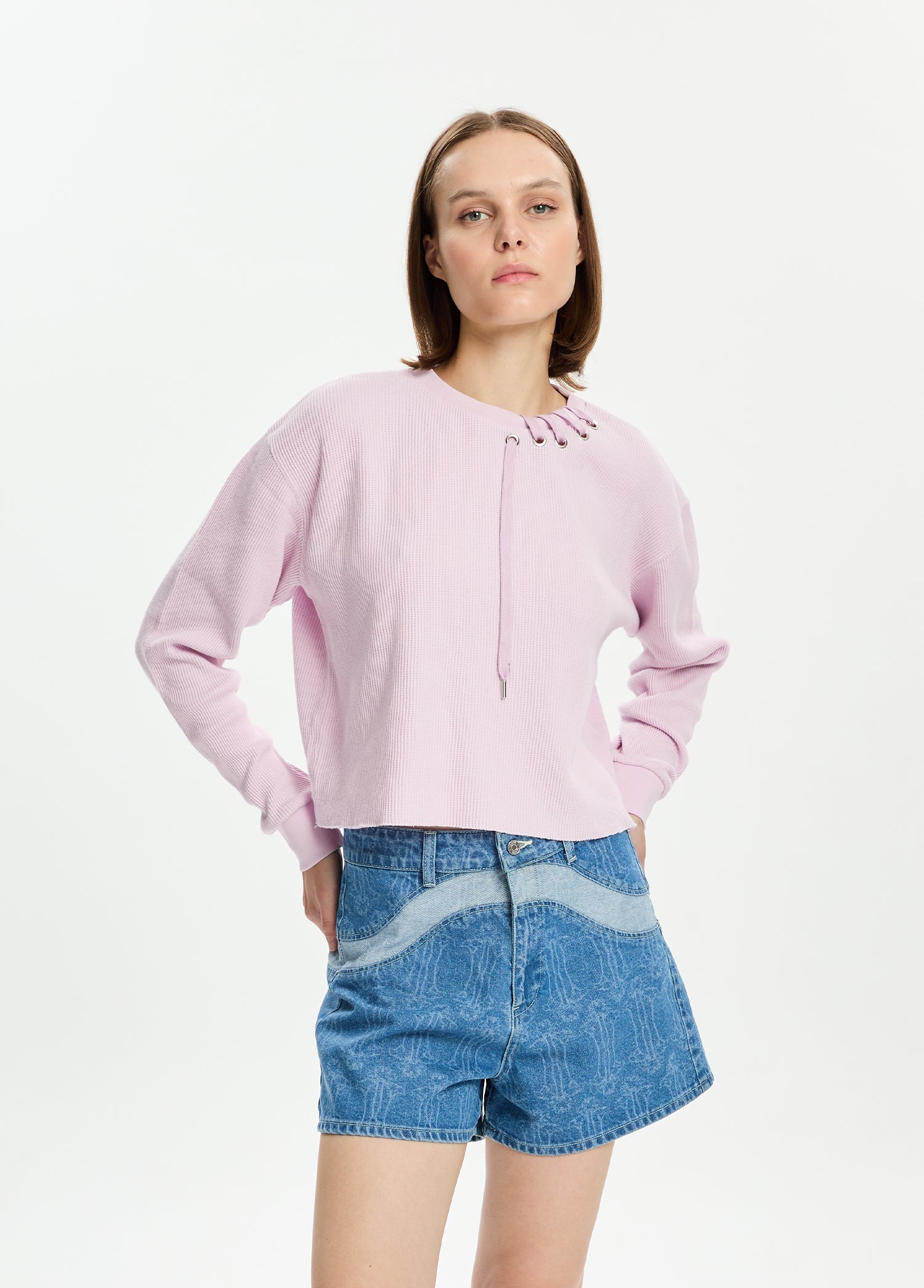 Waffle Sweatshirt