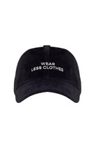Wear Less Clothes Süet Deri Şapka