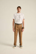 Batts-Daniele Baggy Chino Pantolon Camel-Pantolon-1-Milagron.com
