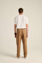 Batts-Daniele Baggy Chino Pantolon Camel-Pantolon-3-Milagron.com