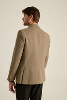 Batts-Matteo Blazer Küçük Kareli Açık Kahve-Ceket-3-Milagron.com