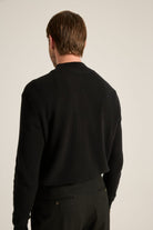 Batts-Volpe Half Zipped Triko Siyah-Sweatshirts & Hoodies-4-Milagron.com