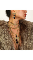 Bayemeyc-Amore Forte Sallantili Küpe-Küpe-2-Milagron.com