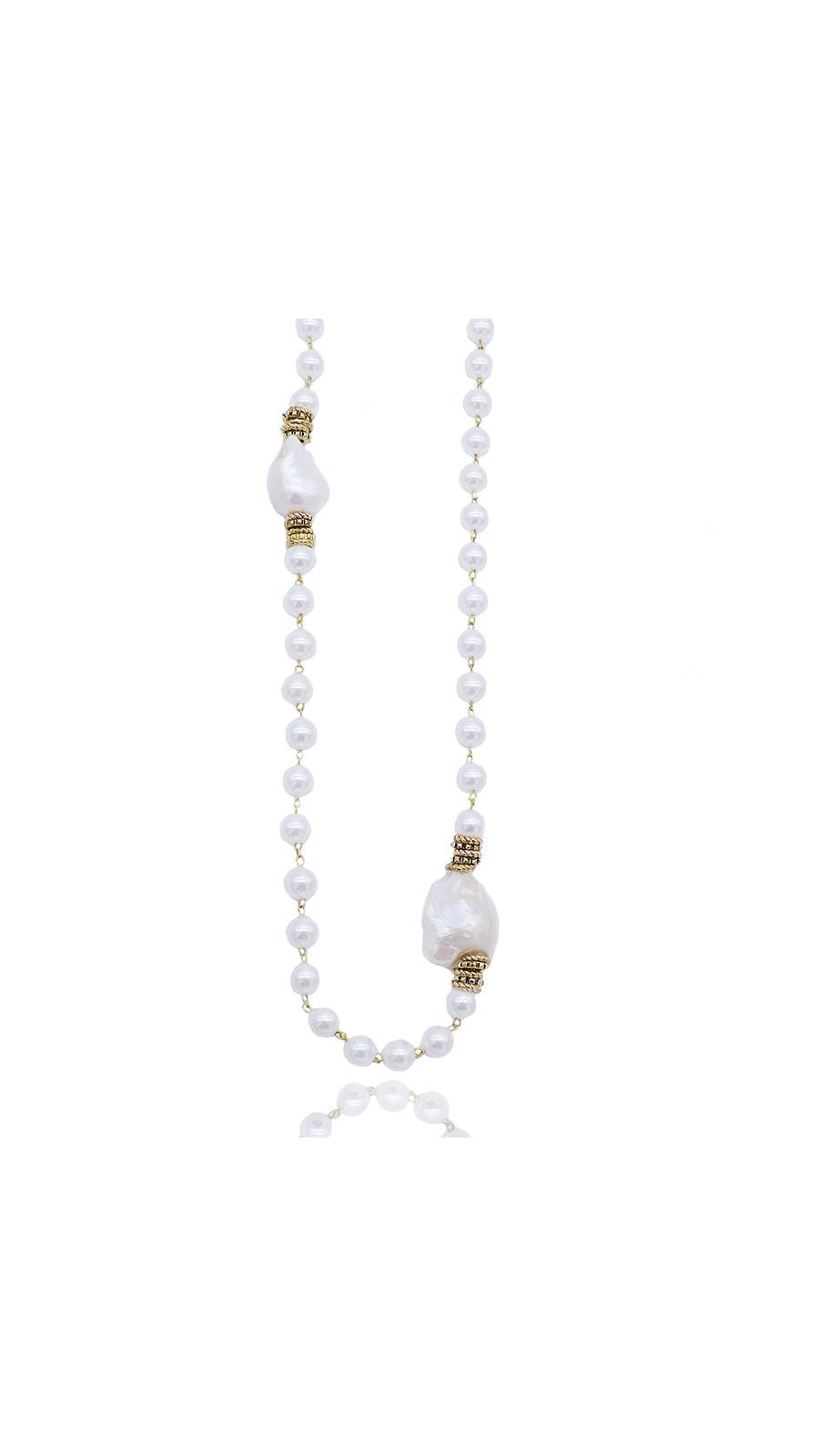 Bayemeyc-Barok İnci̇ Kolye Set-Kolye-2-Milagron.com