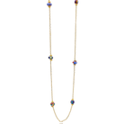 Bayemeyc-Bleu Zi̇nci̇r Altın Kaplama Kolye-Kolye-1-Milagron.com