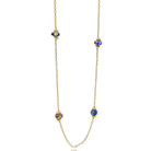 Bayemeyc-Bleu Zi̇nci̇r Altın Kaplama Kolye-Kolye-2-Milagron.com