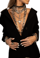 Blue Whale İNci Choker Kolye