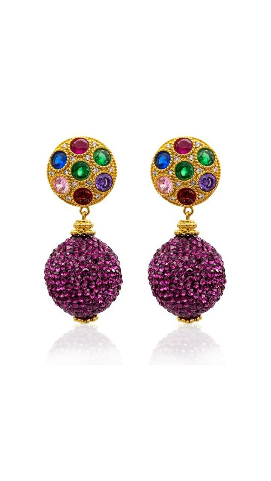 Bayemeyc-Cafune Taşlı Küpe-Küpe-1-Milagron.com