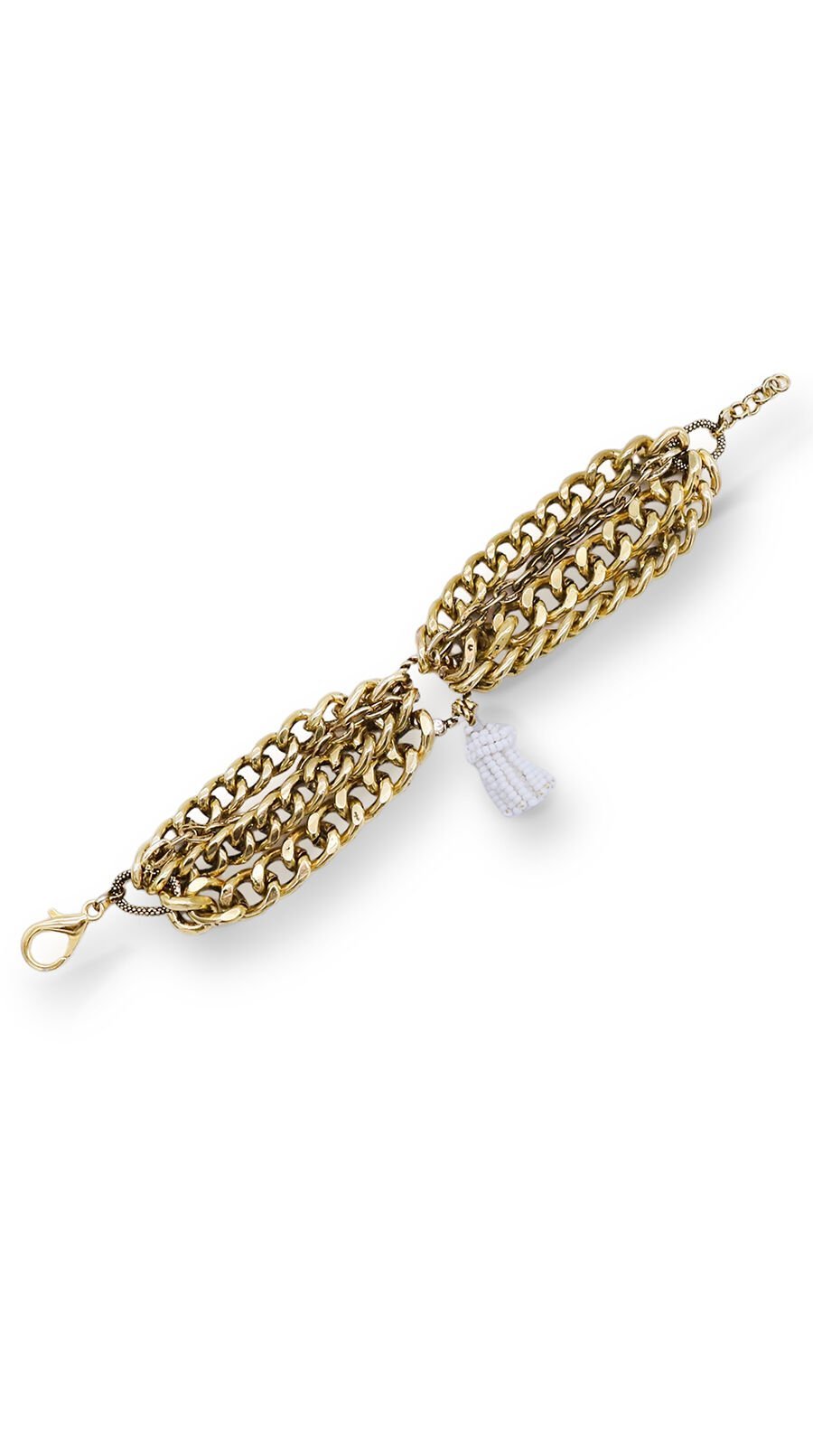 Bayemeyc-Chaine Altın Kaplama Bi̇lekli̇k-Bileklik-1-Milagron.com