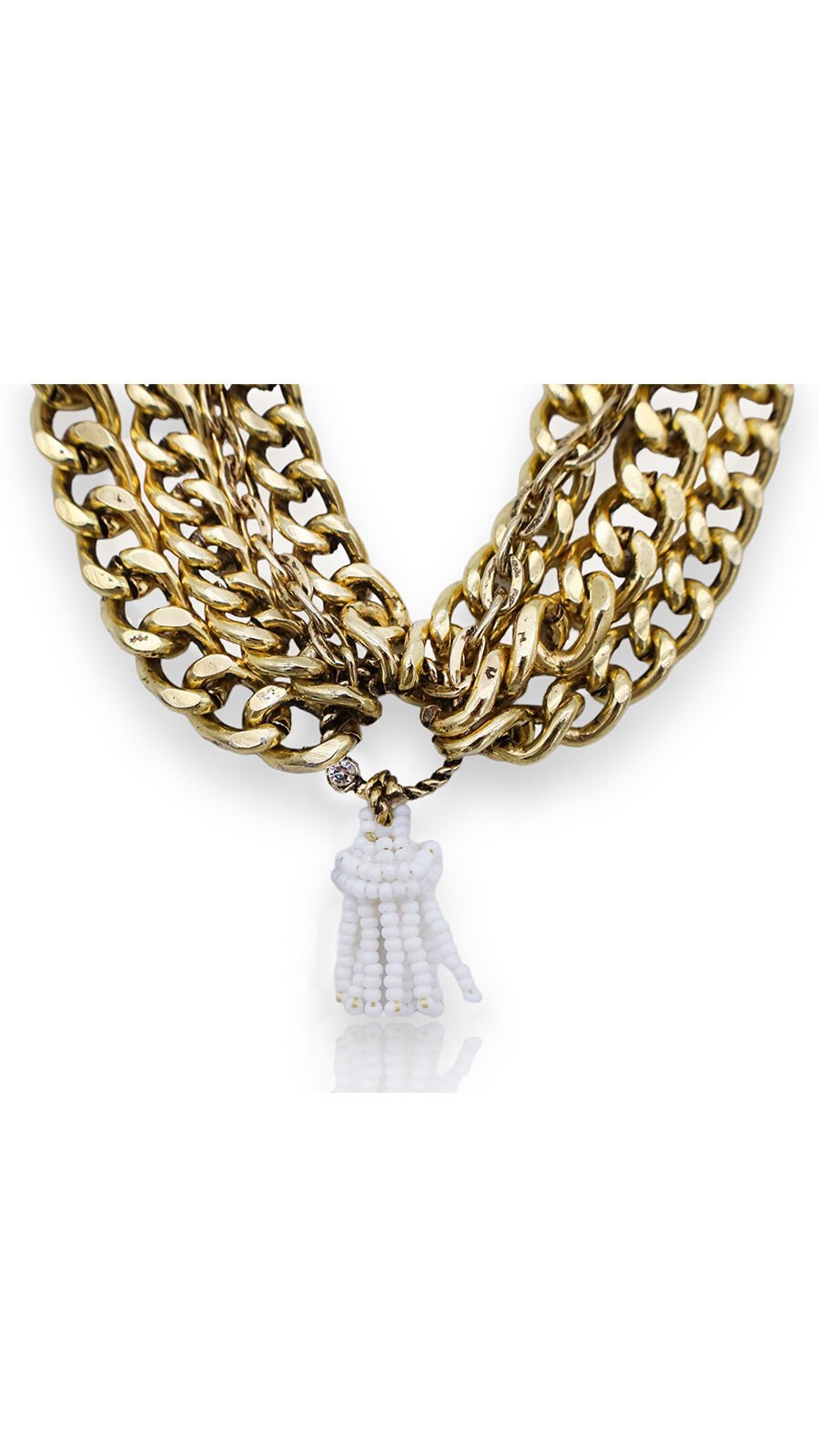 Bayemeyc-Chaine Altın Kaplama Bi̇lekli̇k-Bileklik-4-Milagron.com