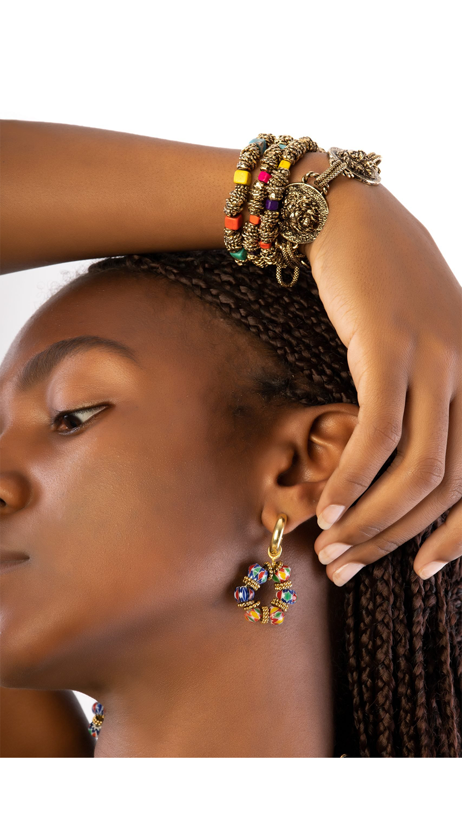 Bayemeyc-Cuba Doğal Taşlı Küpe-Küpe-2-Milagron.com